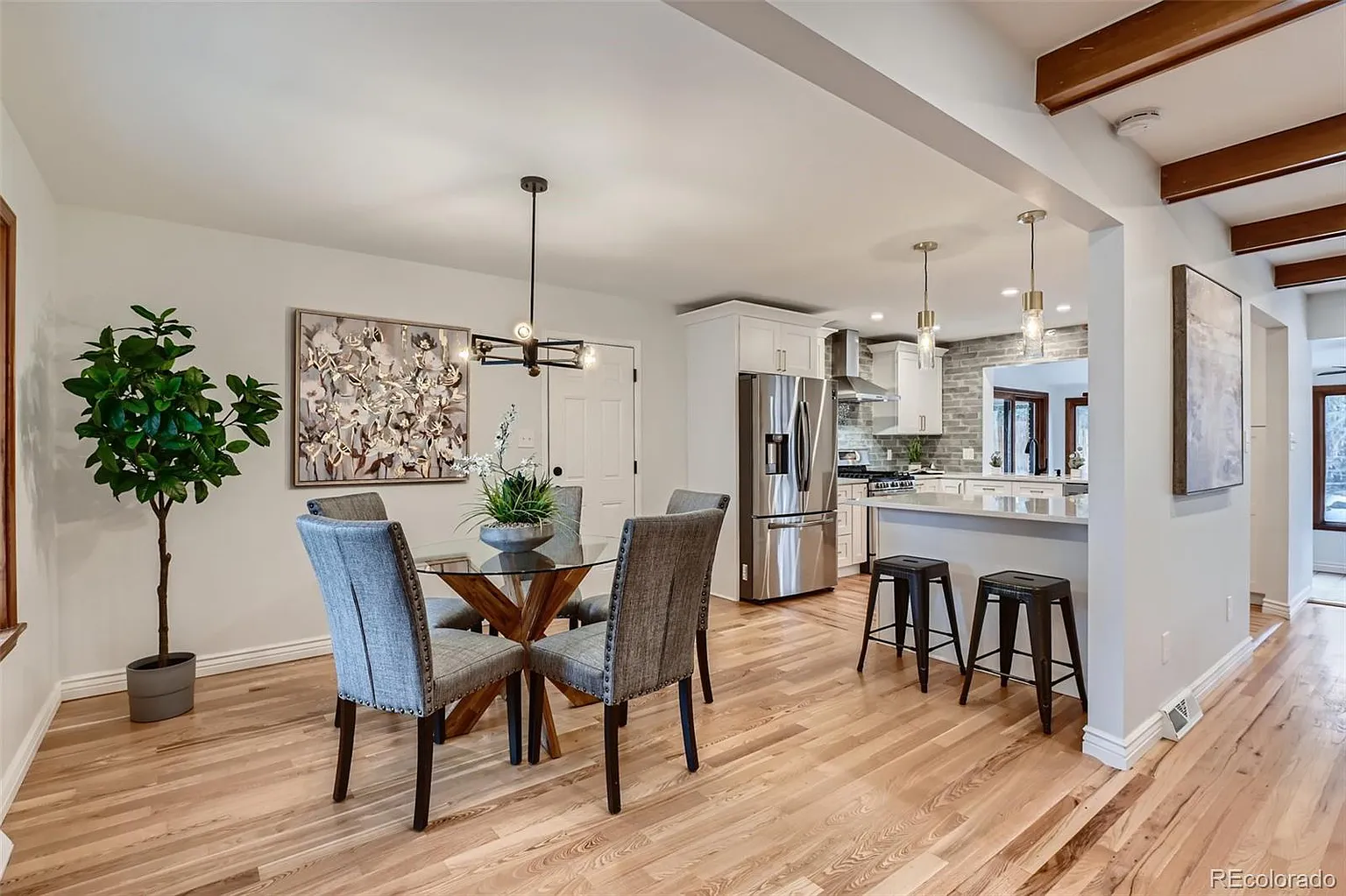 Kitchen and dining room renovation transformation